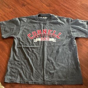 Russell Athletic Dark Gray T-Shirt Cornell University DAD size Large